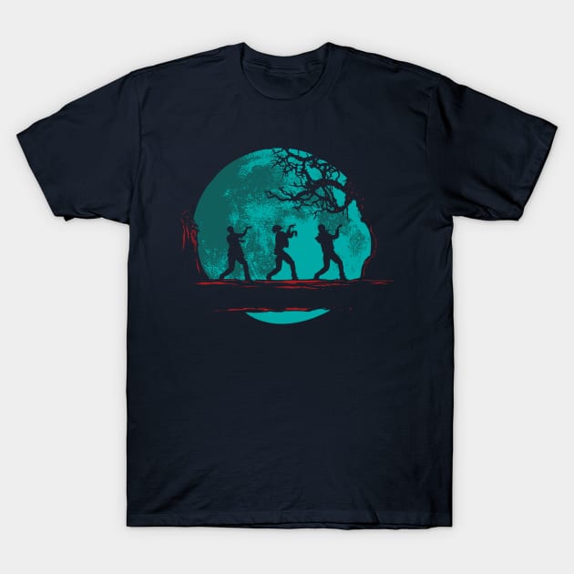 Thriller Moonwalk T-Shirt by Daletheskater